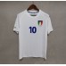 Italy 2000 EuroCup Away White Soccer Jersey